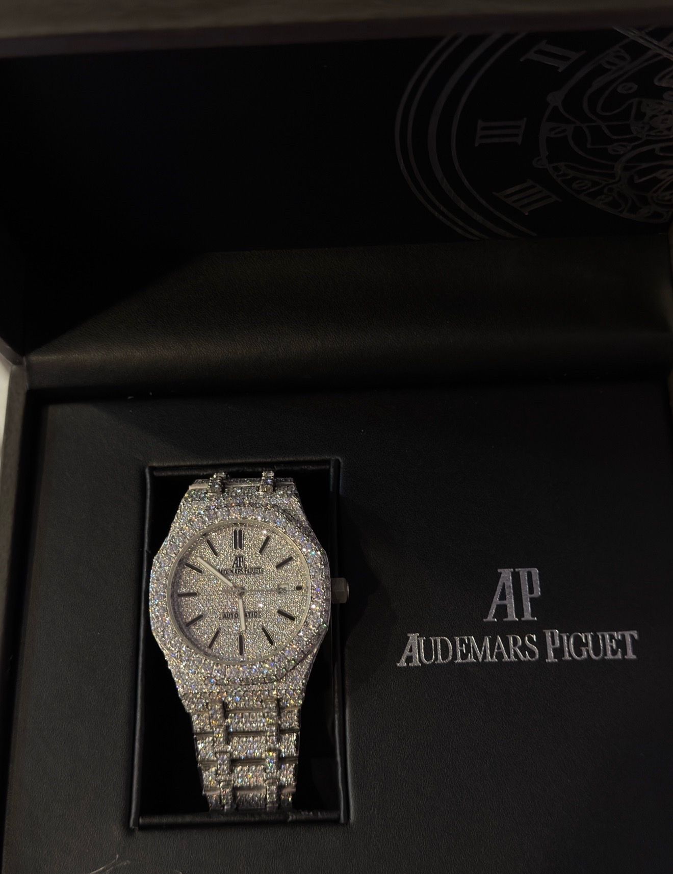 Moissanite AP watch