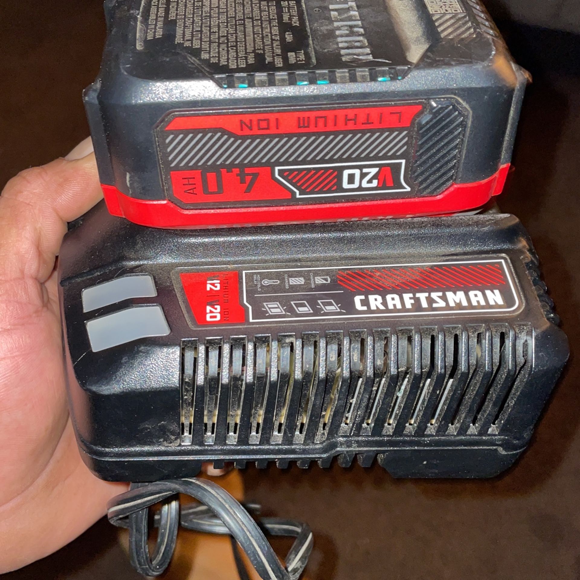 Craftsman Charger And Battery