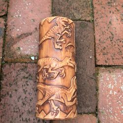 Universal Studios Jurassic Park Velociraptor Dinosaur Tiki Cup 30th Anniversary