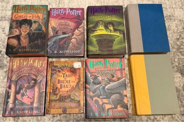 Lot of 8 Harry Potter First Edition Books