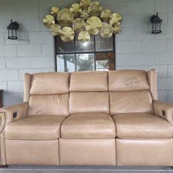 Bradington Young Leather Sofa Local Pick Up Only