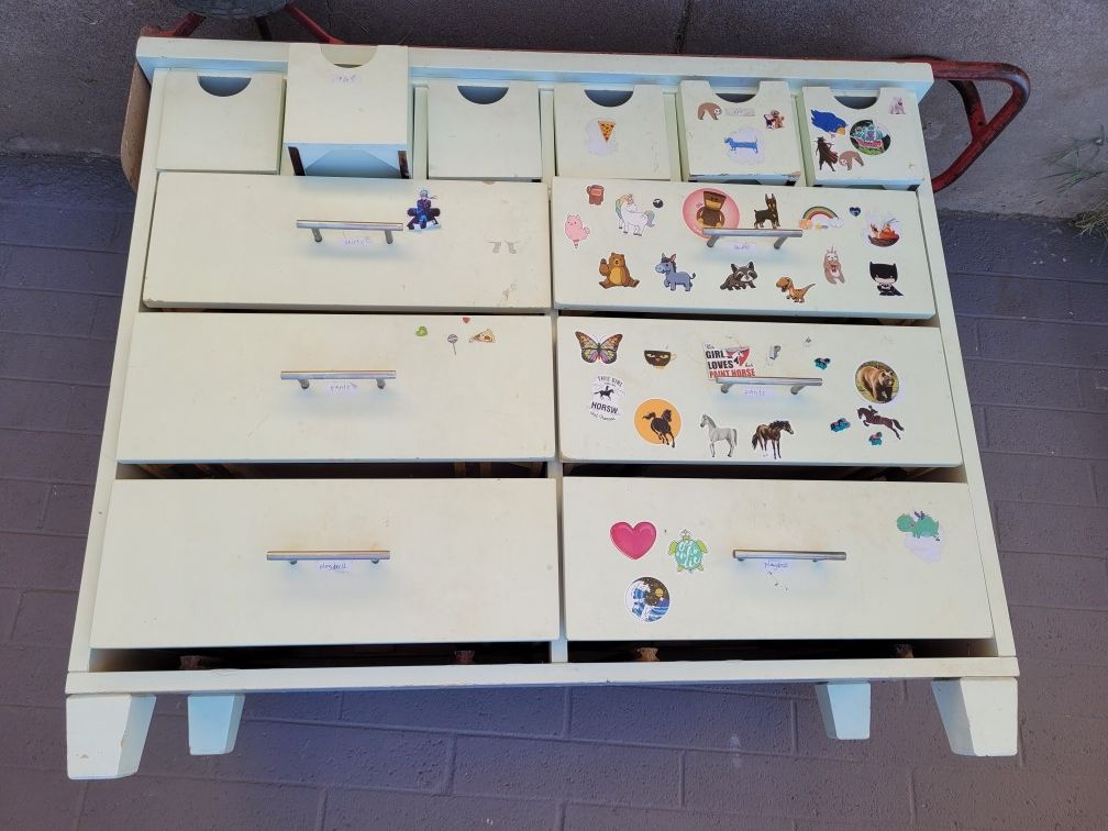 Pottery Barn White Dresser