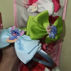 new handmade stitch and hellokitty headbands 
