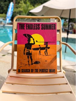 Endless Summer Metal Sign backyard BBQ (tin / metallic)