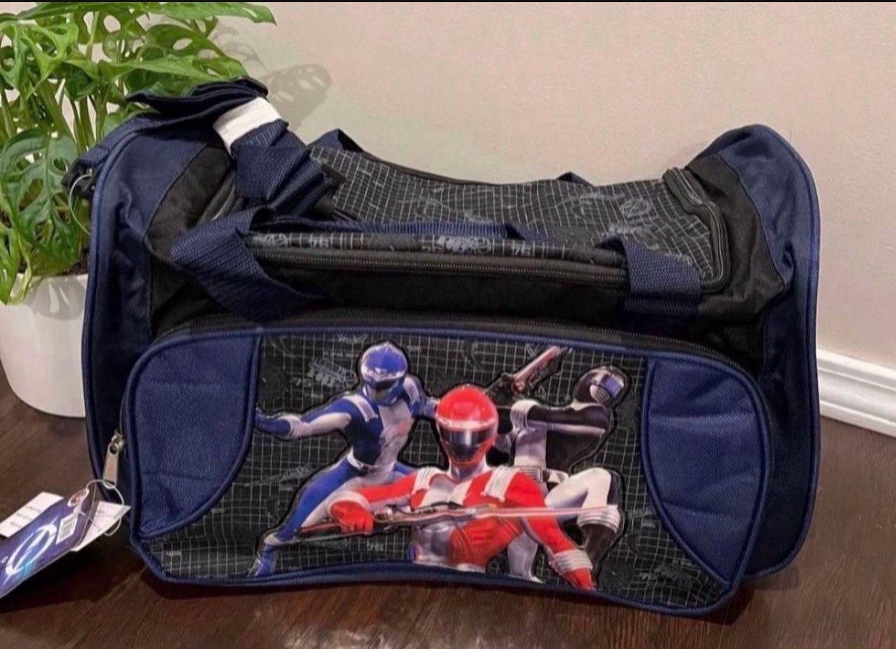 Power Ranger Duffle Bag NEW 
