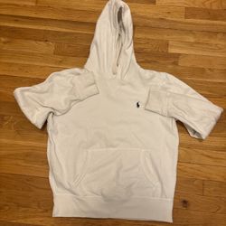 White Polo Hoodie