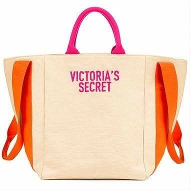 Pink-Victoria secret tote bag