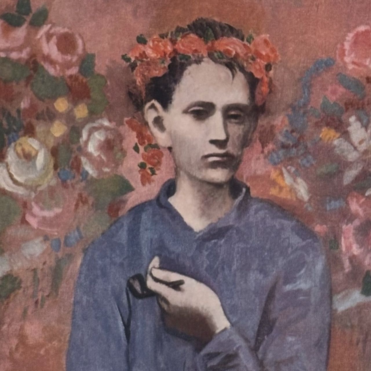 BOY 1905 Original Vintage Fine Art Print Pablo Picasso Deco Nouveau Artist Antique 1950’s Collectible Ephemera