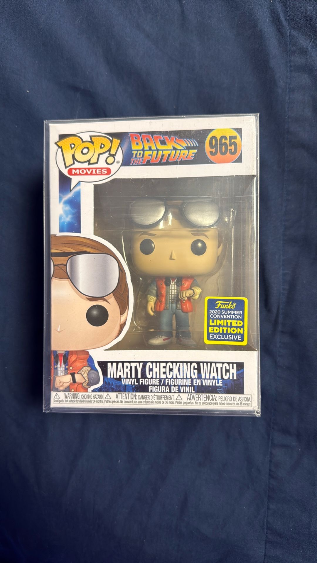 Funko Pop! Movies: Marty Checking Watch (2020 Summer Convention Limited Edition)