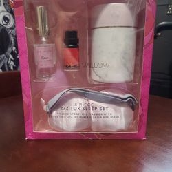 Sleep mask kit & essentail oil