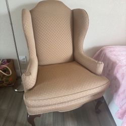 Large Accent wing armchair $270
