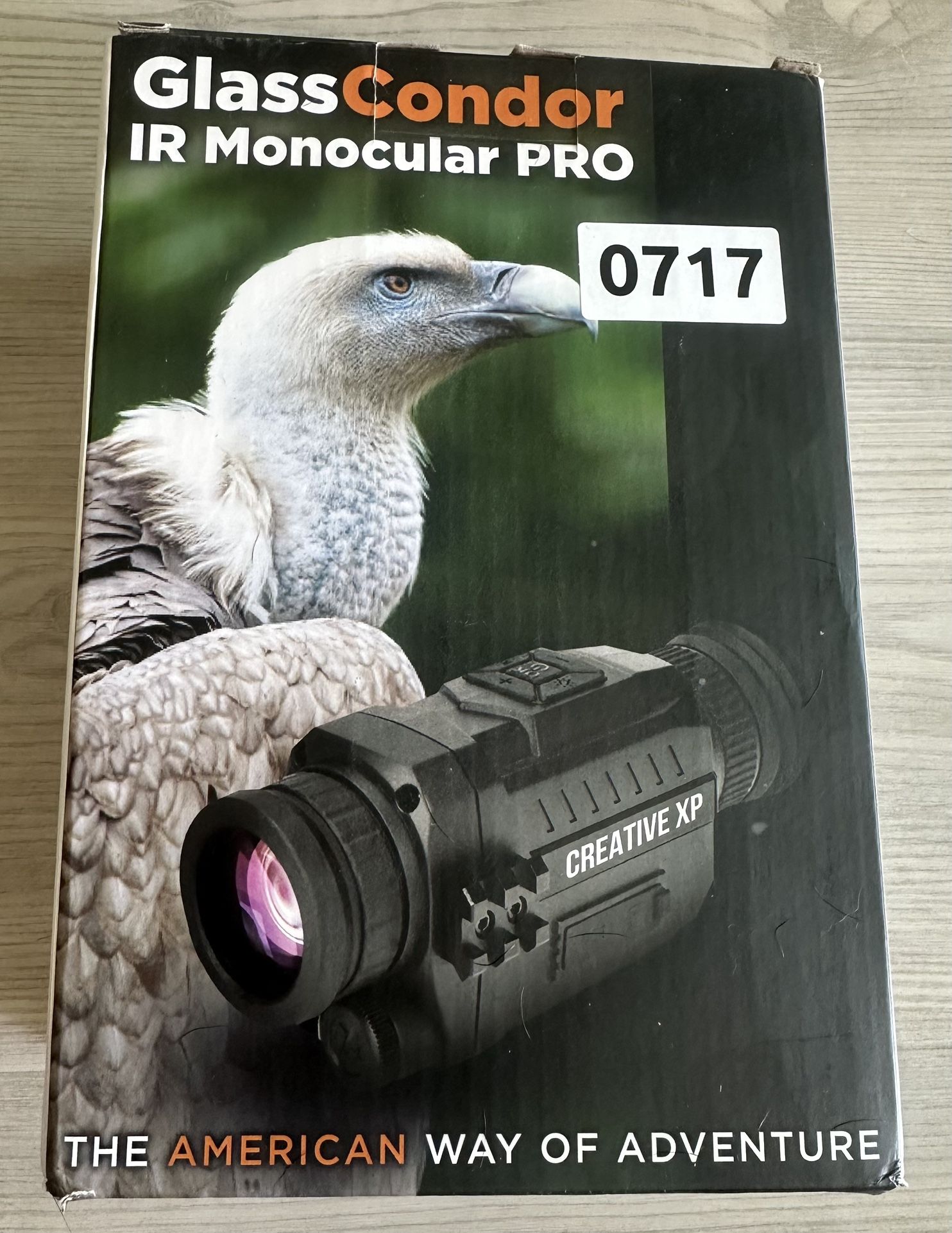 CREATIVE XP Glass Condor IR PRO Monocular Night Vision Scope w/ IR NIB