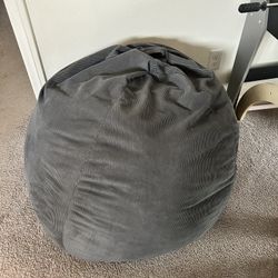Bean Bag 4ft - Gray