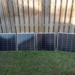 4 X 100 Watt Newpowa Compact Solar Panels