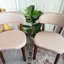 2 Matching Kitchen Dining Chairs