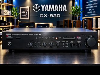 Yamaha CX-830 Analog Stereo Preamplifier - Fully Restored