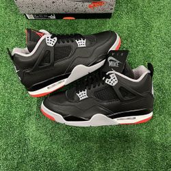 Jordan 4 Bred Reimagined (Sz & Price Description)