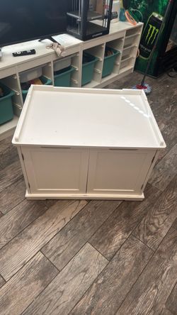 Cat box cabinet