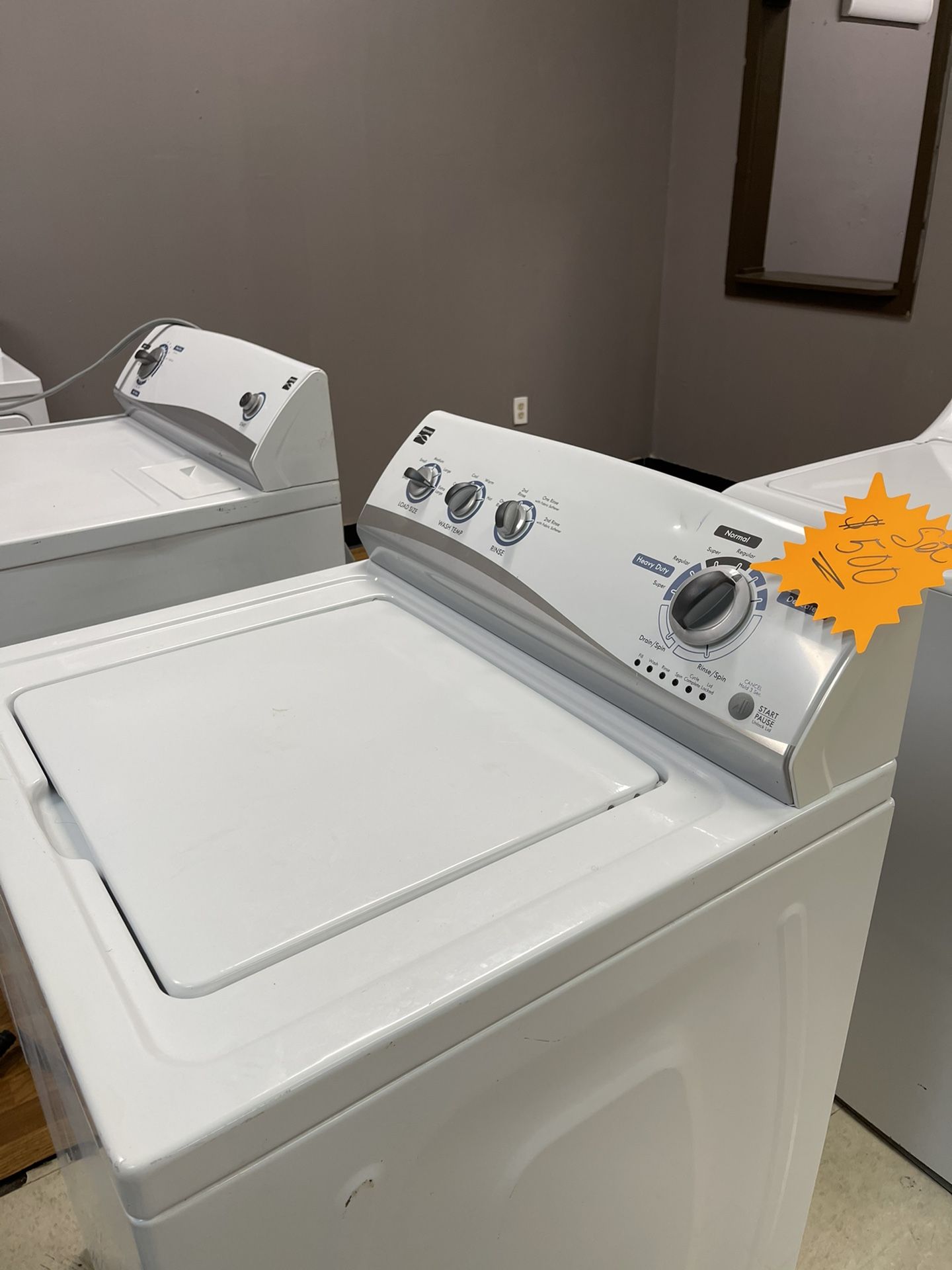 Kenmore Elite Washer Dryer Set