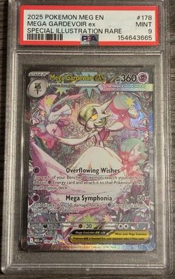 Pokemon mega Gardevoir ex psa 9
