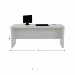 Italian made desk and credenza