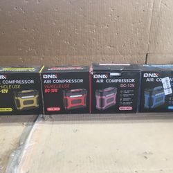 12V DC Digital Tire Inflator Portable Air Compressor With Pressure Gauge For Cars,Bicycles,Motorcycles,Balls 