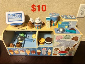 Used Melissa & Doug Play Ice Cream Stand