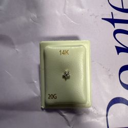14k nose Ring Bone 