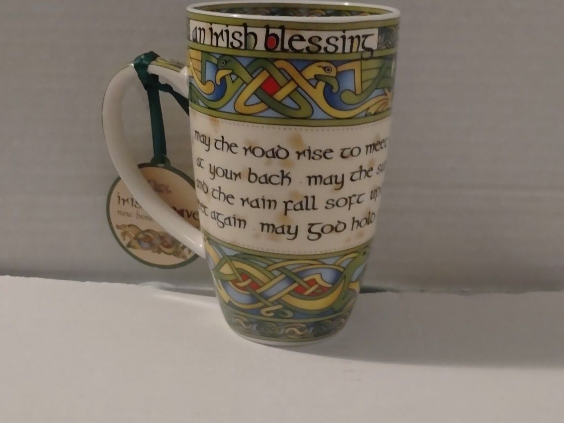 Nice New Irish Weave Irish Blessings. Mug