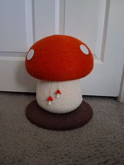 Mushroom Cat Scratcher / Rascador para Gatos con Diseño de Honguito 🍄🐱