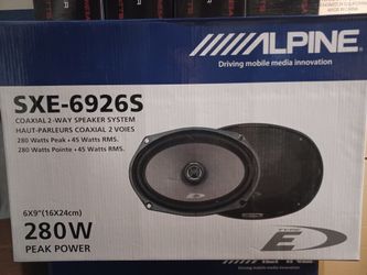 ///////Alpine 6x9 Speakers