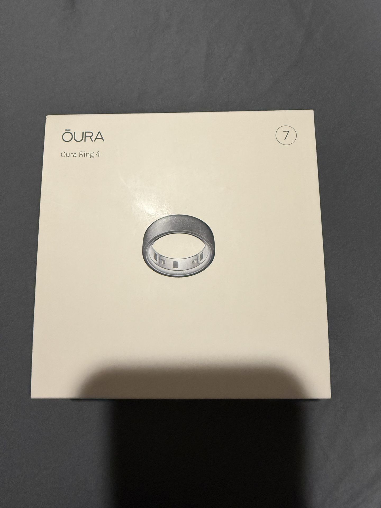 New Oura Ring Generation 4 Size 7