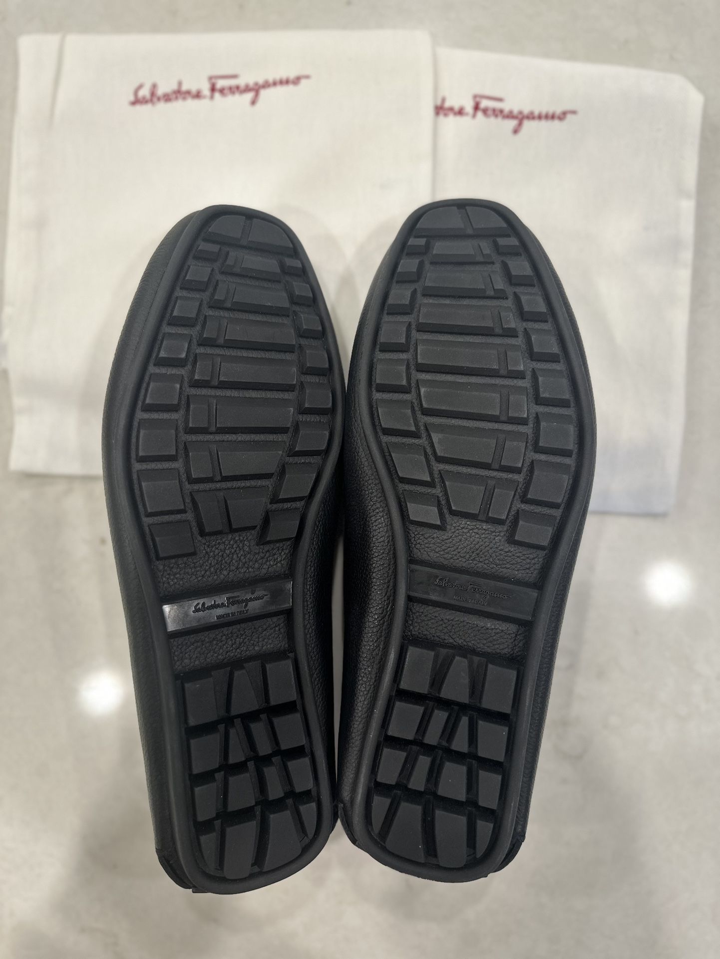 Salvatore Ferragamo Cancun 2 Nero Pebble Calf - www  display picture 3