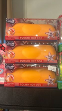 Squishy hotdog