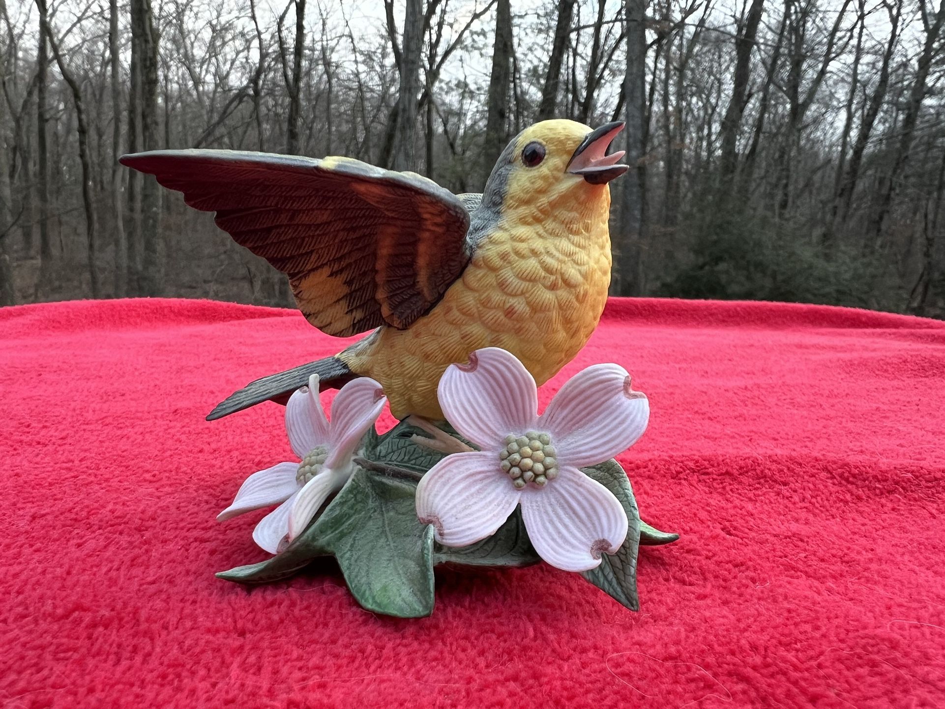 Vintage 1994 Lenox Porcelain “Yellow Warbler” Bird Figurine