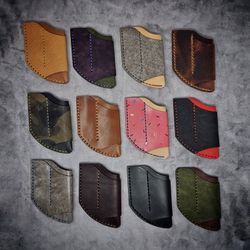Handmade Leather Pocket Organizers 