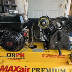 Gas Air Compressor 25gal 
