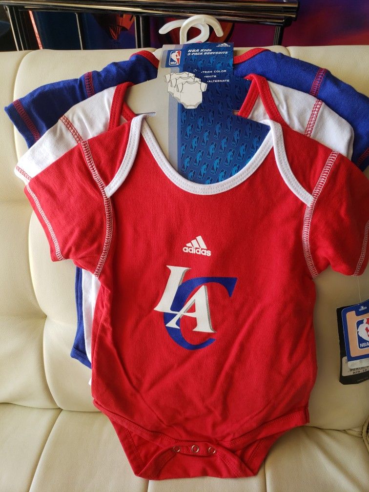 LA NBA onesie 3 Piece