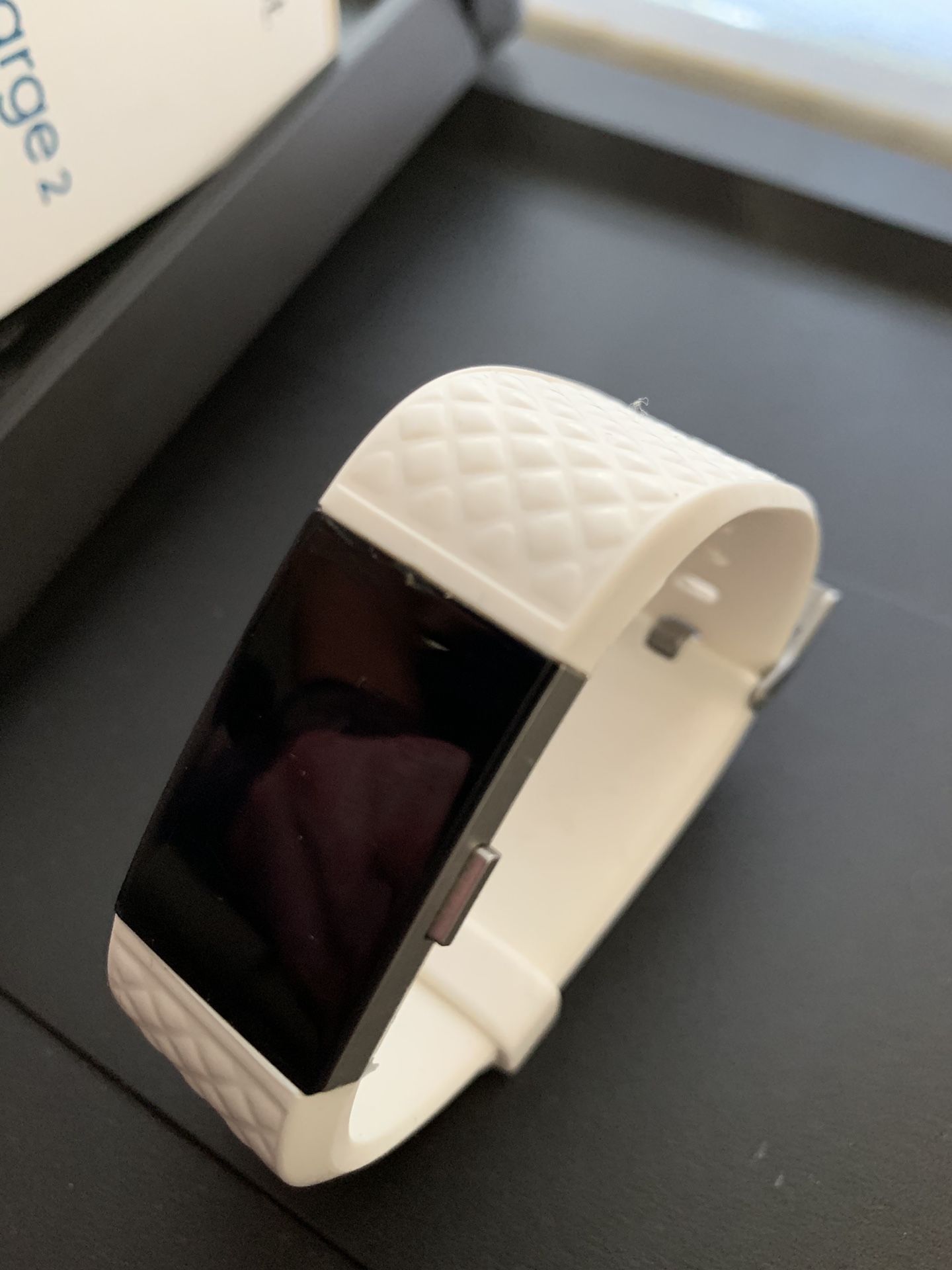 Fitbit Charge 2 w/ white band(S) NEW!!!