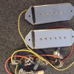 Epiphone Casino Guitar Wiring P90 Pickups 