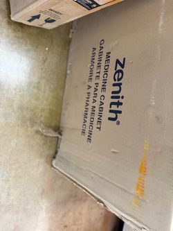 3 pcs Zenith Medicine Cabinet in Box