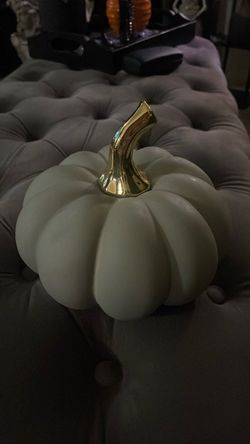 Fall/Halloween Ceramic Pumpkin