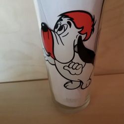 Droopy Dog M G M Cartoons Thick Pepsi Glass