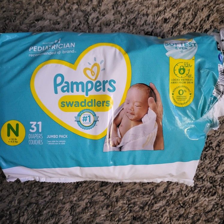 Pack Of Pampers Newborn Diapers