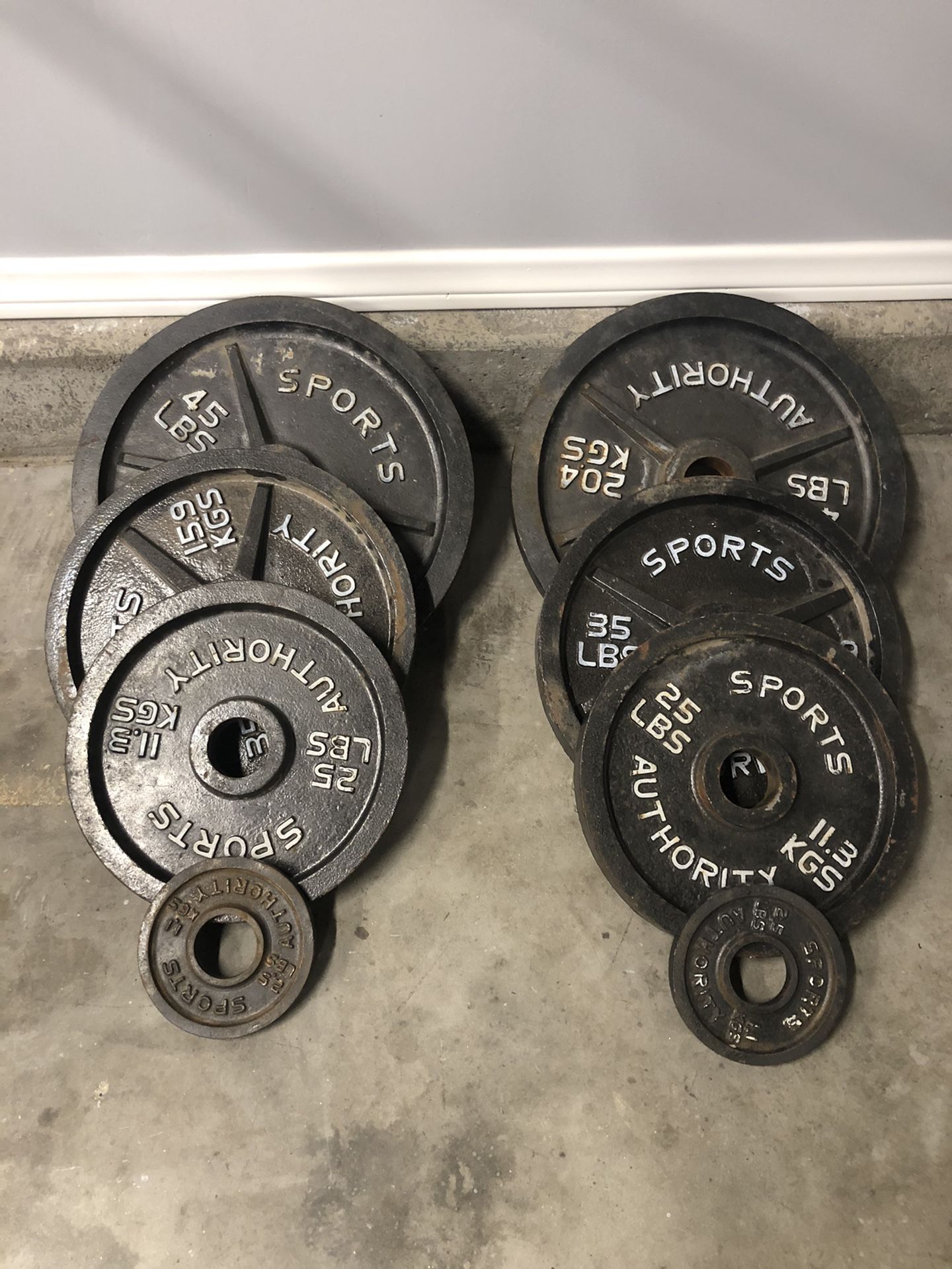 Olympic weights