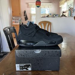 Jordan 4 Retro Black Cat (2025) Size 11
