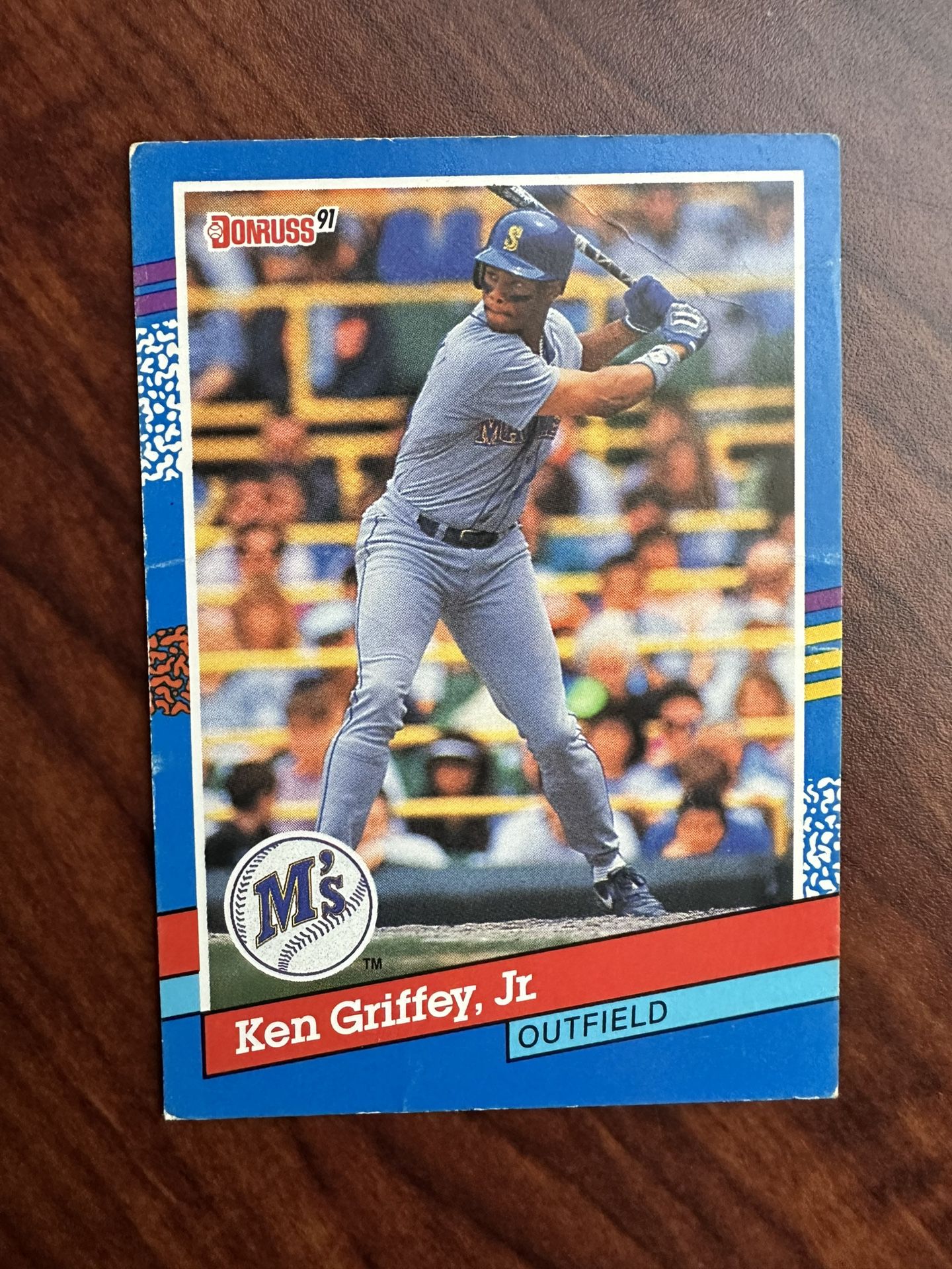 Ken Griffey Jr. Donruss Baseball Card 77