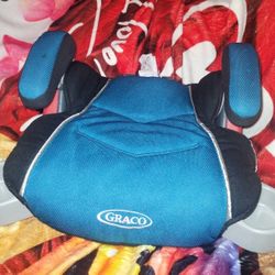 Blue Graco Backless Booster Seat