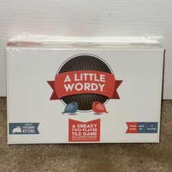 A Little Wordy Card Game