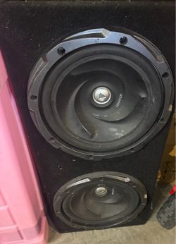 Kenwood 10”  speakers